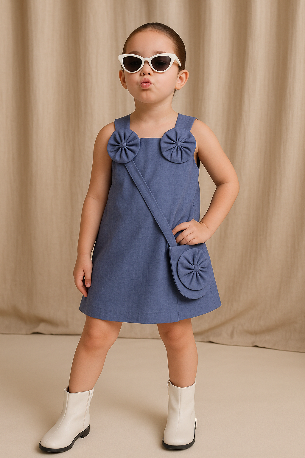 blue berry dress