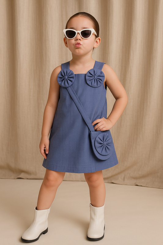 blue berry dress